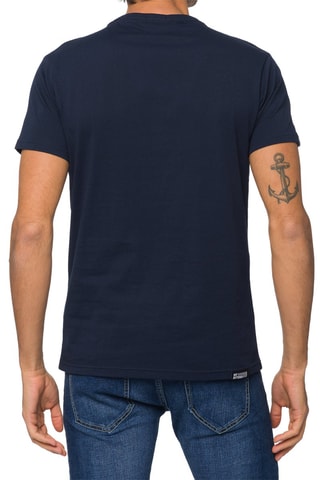Regular T-shirt Twister Marineblauw