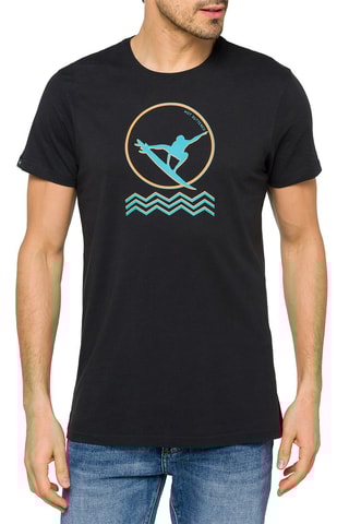 T-shirt Groove - Zwart