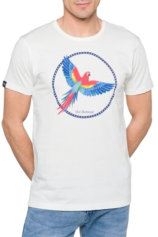 T-shirt Regular Phenix Wit