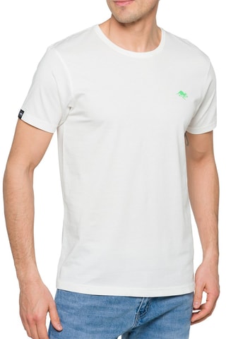 T-shirt Lizard - Wit