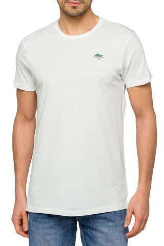 T-shirt Lizard - Wit