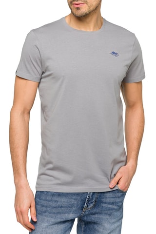 T-shirt Lizard - Lichtgrijs