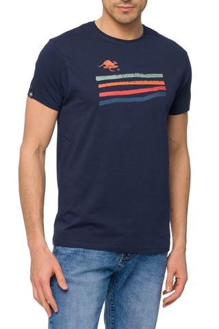 T-shirt Sumatras - Marineblauw