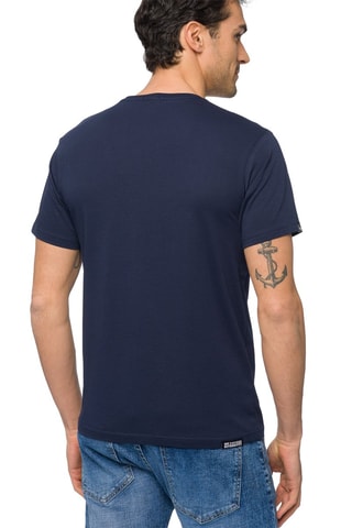 T-shirt Sumatras - Marineblauw