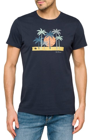 T-shirt - Marineblauw