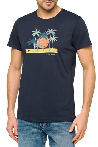 T-shirt - Marineblauw