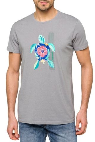 T-shirt Rebel - Lichtgrijs