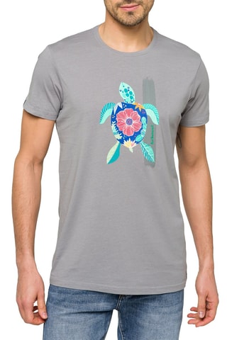 T-shirt Rebel - Lichtgrijs