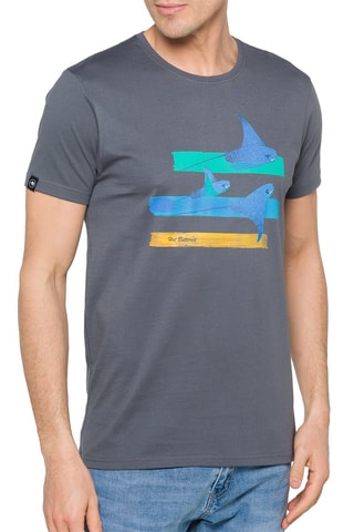 T-shirt Wings Grijs