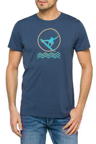 T-shirt - Indigoblauw