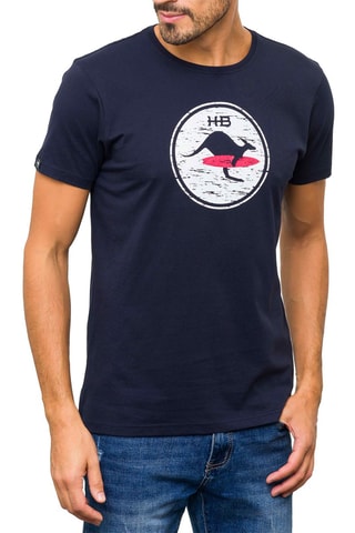 T-shirt Venice Marineblauw