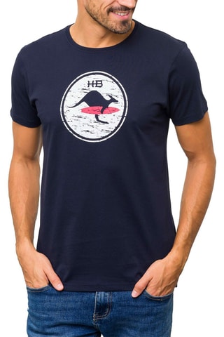 T-shirt Venice Marineblauw