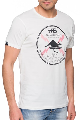 T-shirt regular Soulsurf - Wit