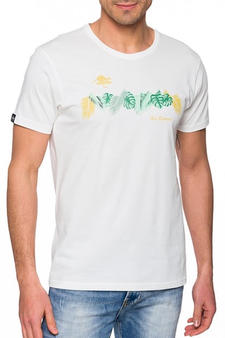 T-shirt Aloha - Wit