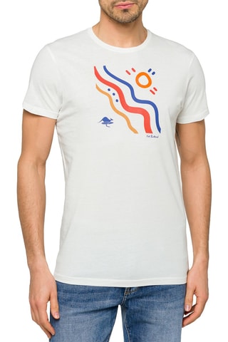 T-shirt Outback - Wit