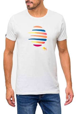 T-shirt Balangan - Wit