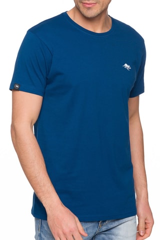 T-shirt Lizard - Donkerblauw