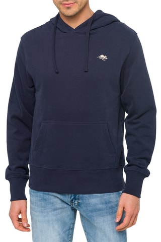 Sweater met Capuchon Lizard Marineblauw