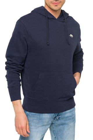 Sweater met Capuchon Lizard Marineblauw