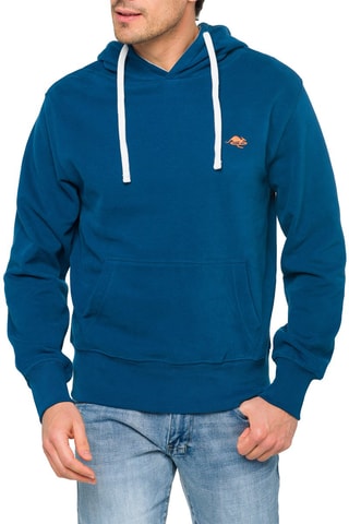 Sweater met Capuchon Lizard - Indigoblauw