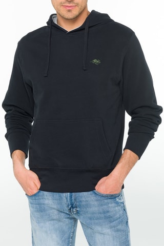 Sweater met Capuchon Lizard - Zwart