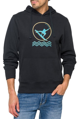 Sweater met Capuchon - Zwart