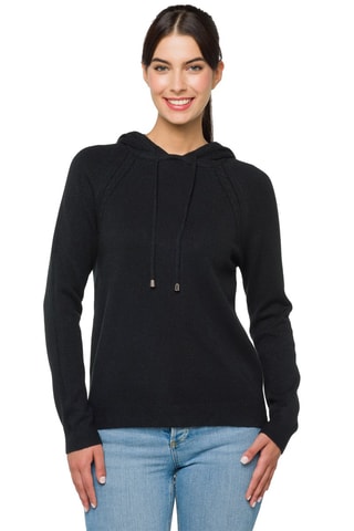 Sweater met Capuchon Clothilde Zwart