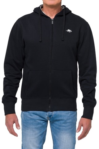 Sweater Regular Kangaroo - Zwart en Beige