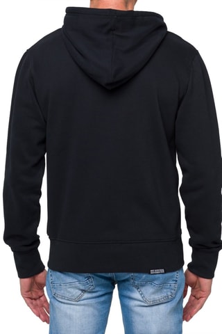 Sweater Regular Kangaroo - Zwart en Beige