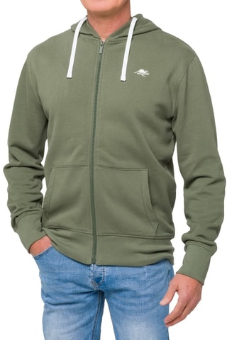 Sweater Regular Kangaroo - Kaki en Beige