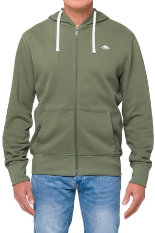 Sweater Regular Kangaroo - Kaki en Beige