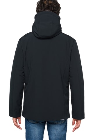 Parka Regular Fit met Capuchon Tambora - Zwart
