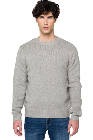 Wollen en Mohair Trui Alaska - Grijs