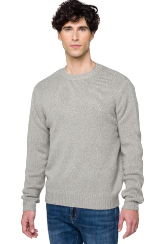 Wollen en Mohair Trui Alaska - Grijs