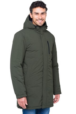 Parka Regular Fit met Capuchon Latemar - Kaki