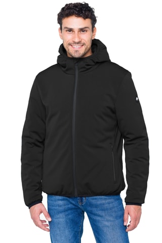 Parka Regular Fit met Capuchon Andaz - Zwart
