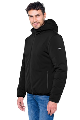 Parka Regular Fit met Capuchon Andaz - Zwart
