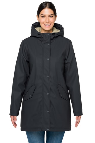Parka Regular Fit met Capuchon Karen - Donkergrijs
