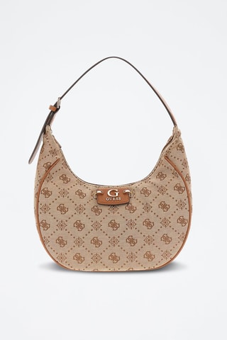 Sac porté épaule Neda - Beige et marron