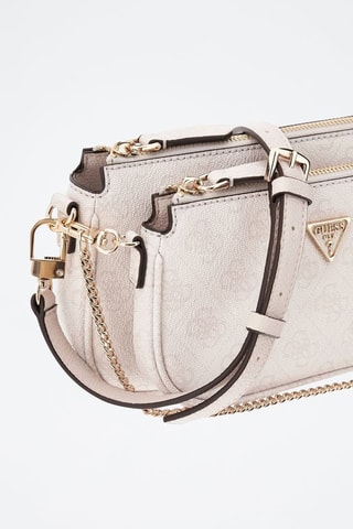 Sac bandoulière et sac porté épaule Noelle - Blanc