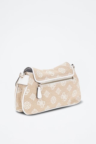 Sac bandoulière - Beige et blanc