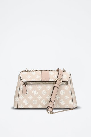 Sac bandoulière - Beige et blanc