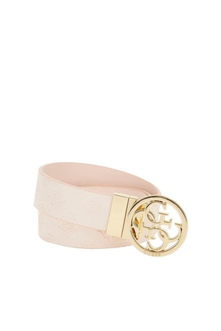 Ceinture réversible Phoebe - Rose poudré