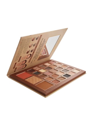 Paleta de 25 sombras - Cor de pele - Olhos e rosto - 42,5 g
