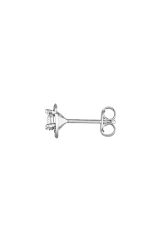 Puces Round & Round - Or blanc et diamants