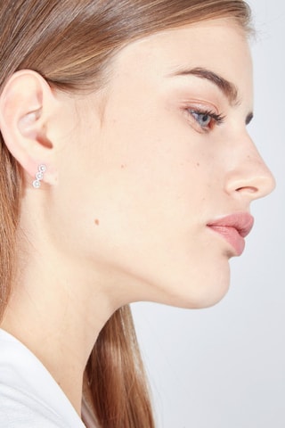 Boucles d'oreilles Eternels - Or blanc et diamants