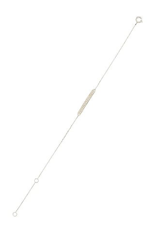 Bracelet Bunbury - Or blanc et diamants