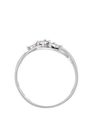 Bague Alana  -  Or blanc et diamants