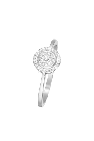 Bague Fou de toi Or blanc et diamants