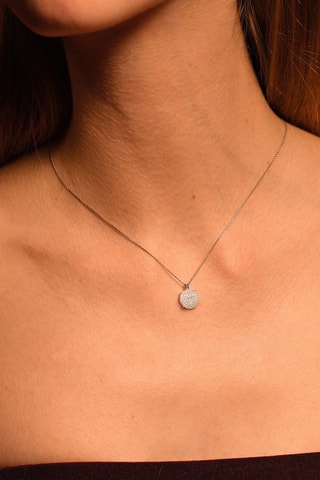 Pendentif Sublissime - Or blanc et diamants
